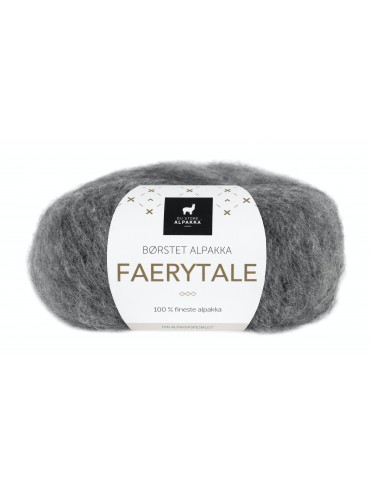 RAKLA garn:   Alpakka - Faerytale - grå